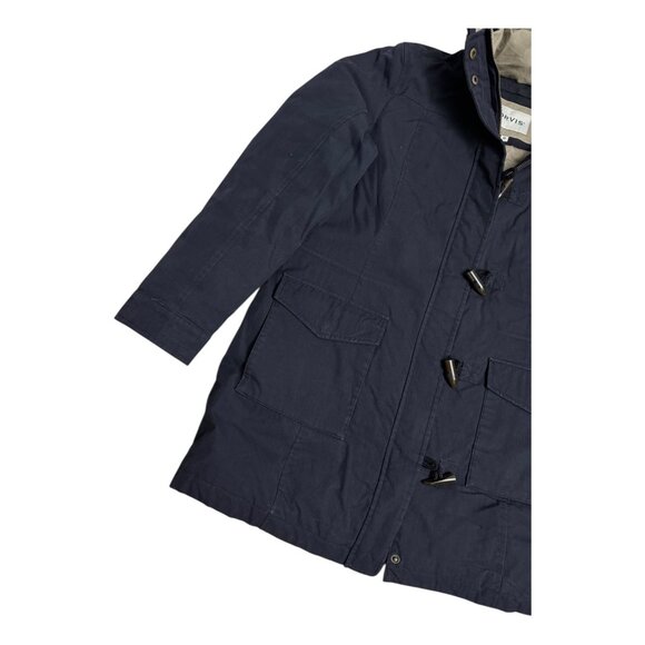 Orvis Navy and Beige Puffer Jacket - Picture 7 of 7